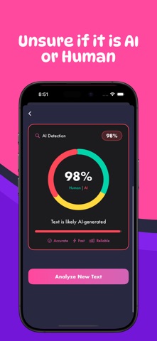 AI Detector & AI Checker iPhone screenshot