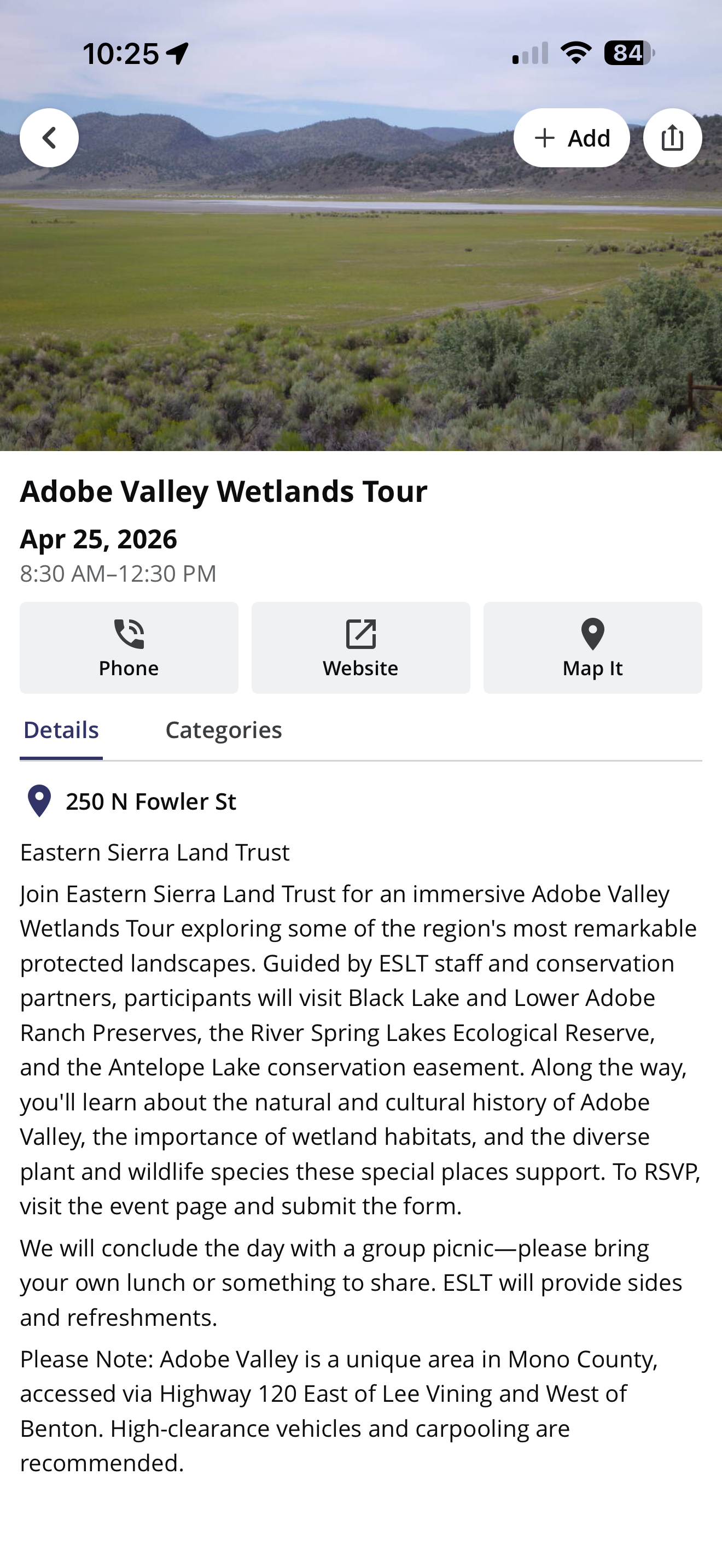 Visit Bishop CA screenshot 3