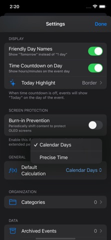 Ad‑Free Countdowns Screenshot 4 of 4
