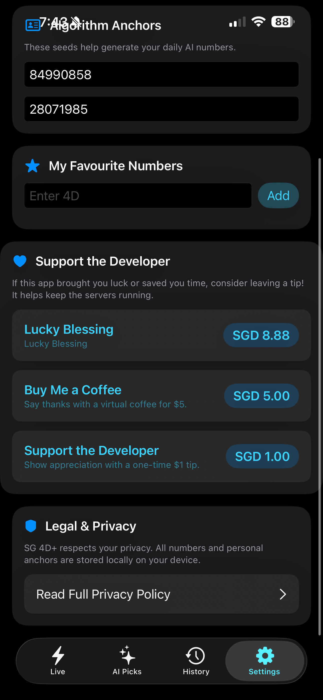 SG 4D+: Live Results & Oracle screenshot 5