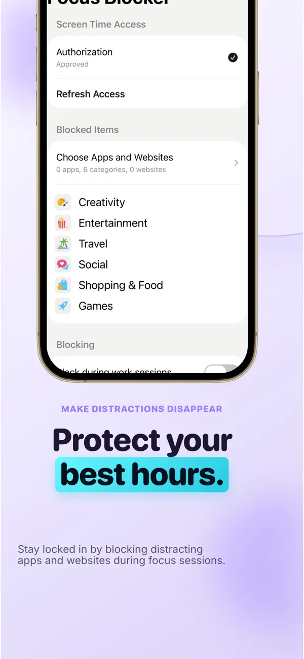 Screenshot #3 pour Pomodoro Focus: Tasker