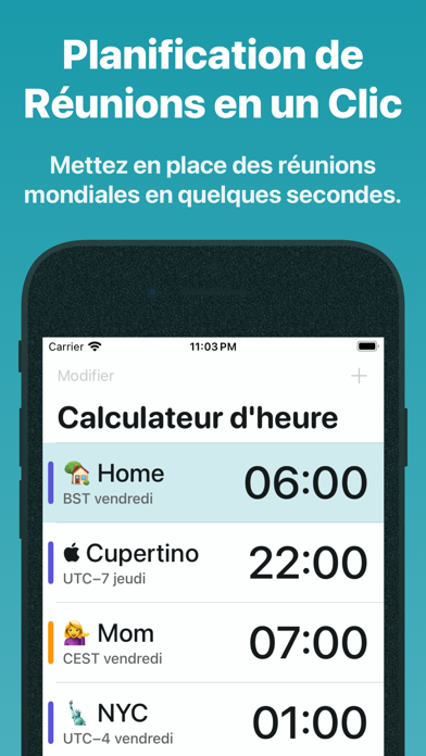 Screenshot #3 pour Horloge Mondiale Widget