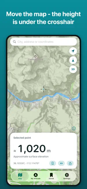 AboveSea: Elevation Map screenshot 2