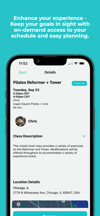 Logan Square Pilates + Core Screenshot 4 of 4