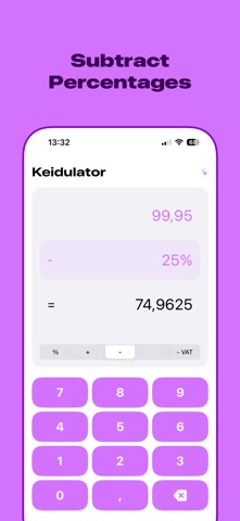 Keidulator - VAT Calc screenshot
