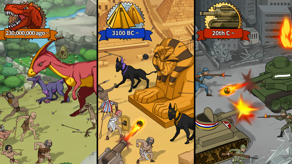 #1. Primitive Brothers: Idle Game (iOS) By: T.G