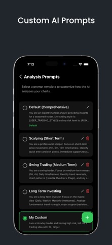 Chart AI Analysis screenshot