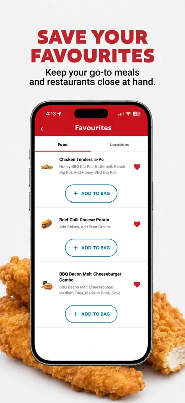 Wendy’s UK: Order & Offers screenshot 4 of 5