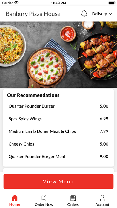 Banbury Pizza House Screenshot