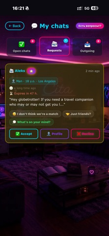 Anonimka - Nearby Dating iPhone screenshot