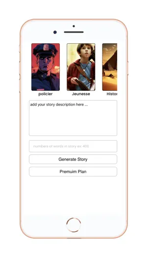 Author ai: story generator screenshot 1
