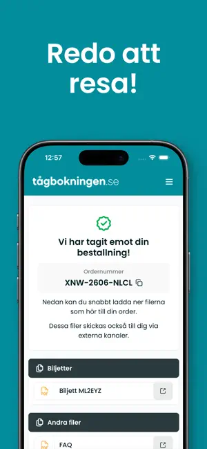 Tågbokningen screenshot 4
