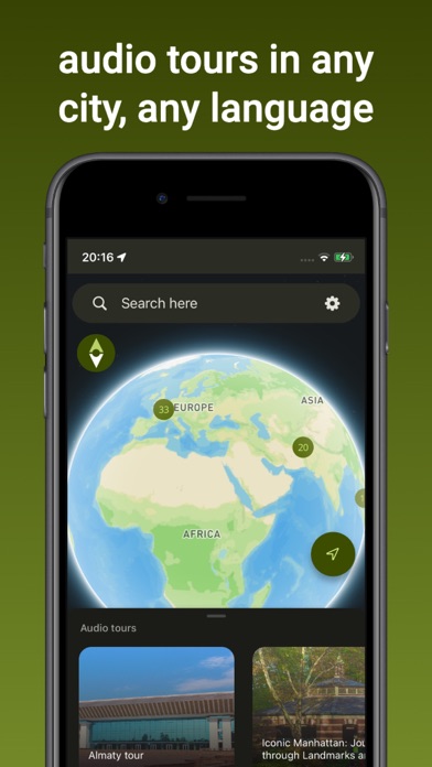 AllTours: Audio Tours & Guides Screenshot