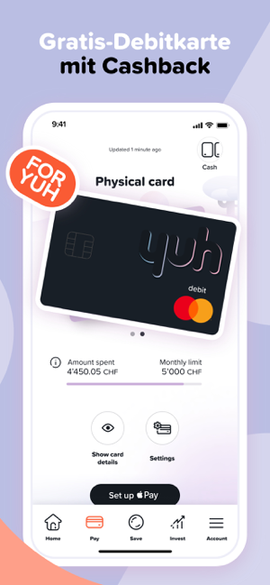 ‎Yuh - Deine App. Dein Geld. Screenshot