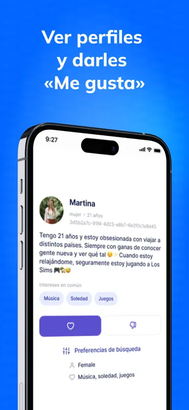 Social Chat: Haz nuevos amigos screenshot 2 of 5