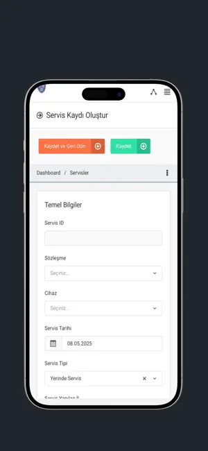 Bulutfilo CRM screenshot 2