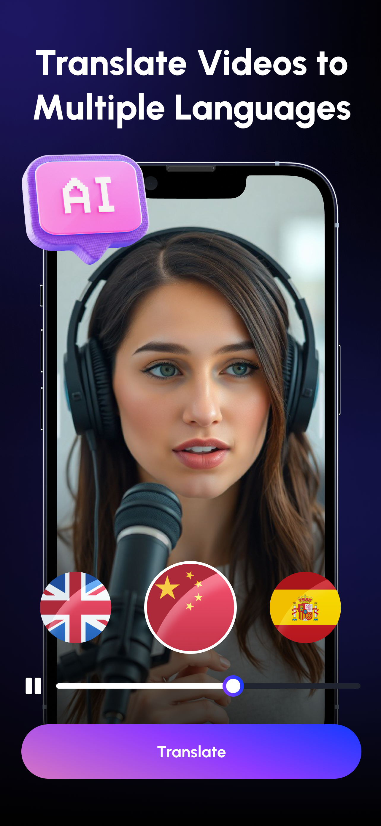 Dub AI – Video Translator App