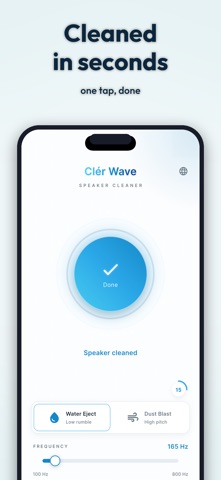 Cler Wave: Speaker Cleaner Screenshot 6 of 7