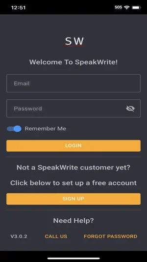 SpeakWrite - Voice to Document screenshot 1