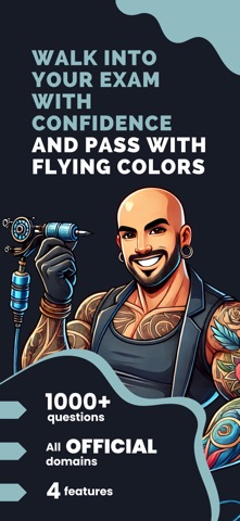 Tattoo Artist Test Prep 2025 screenshot