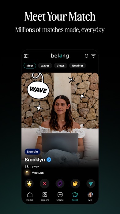 Screenshot #2 pour Belong - Meet New People