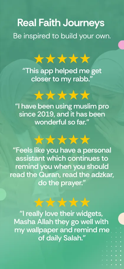 Muslim Pro: Quran & Athan ekran görüntüsü 5 / 6