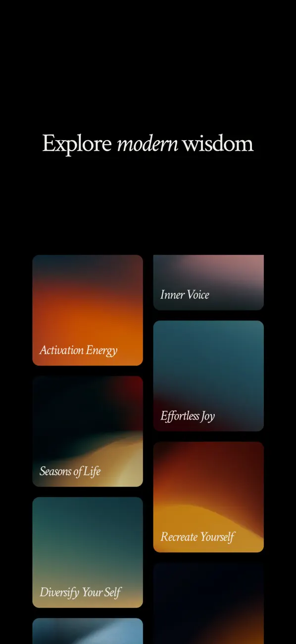 Screenshot #2 pour Gravity: Meditation & Journal