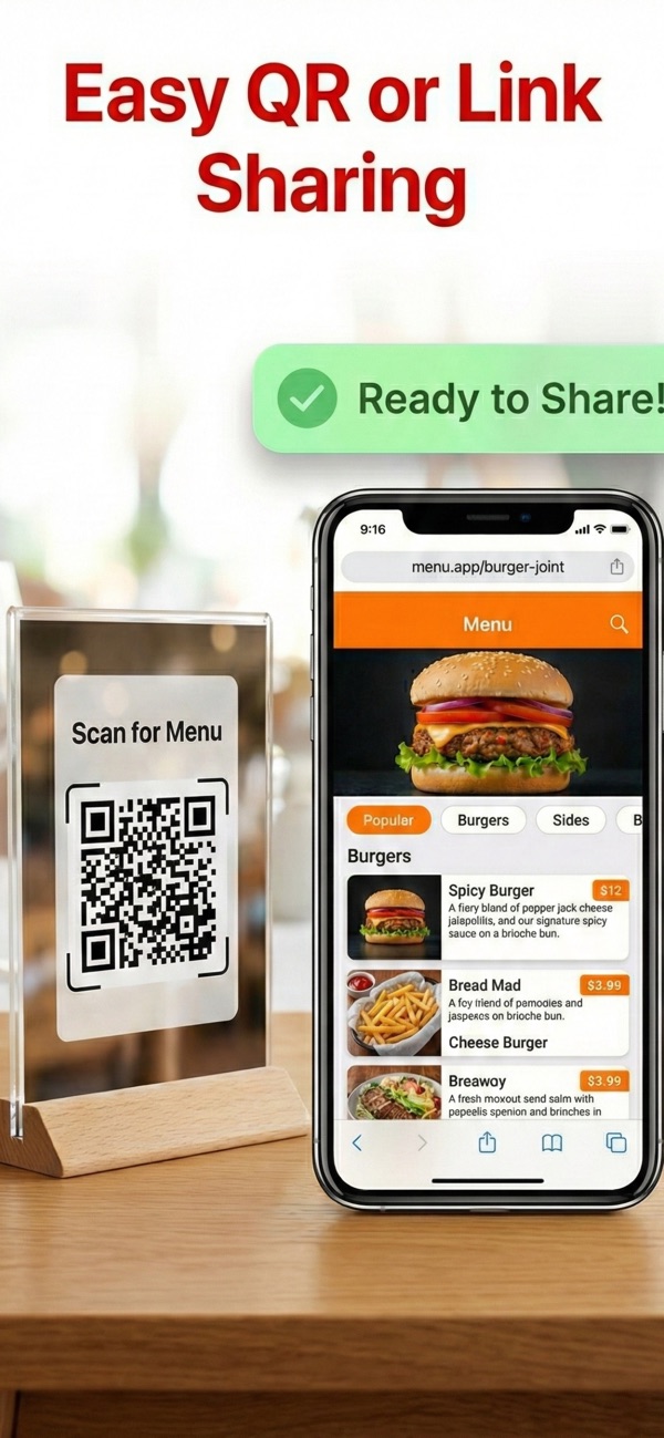 QR Menu Maker screenshot 5