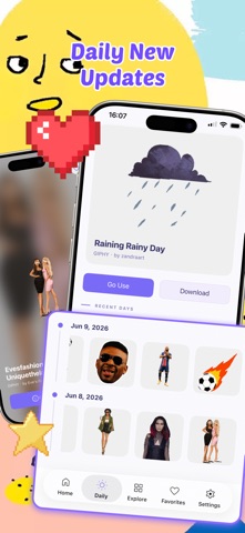 EmojiWall-Emojis & Wallpapers App Store preview screenshot 3