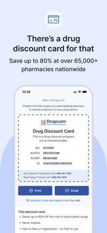 Drugs.com Medication Guide screenshot