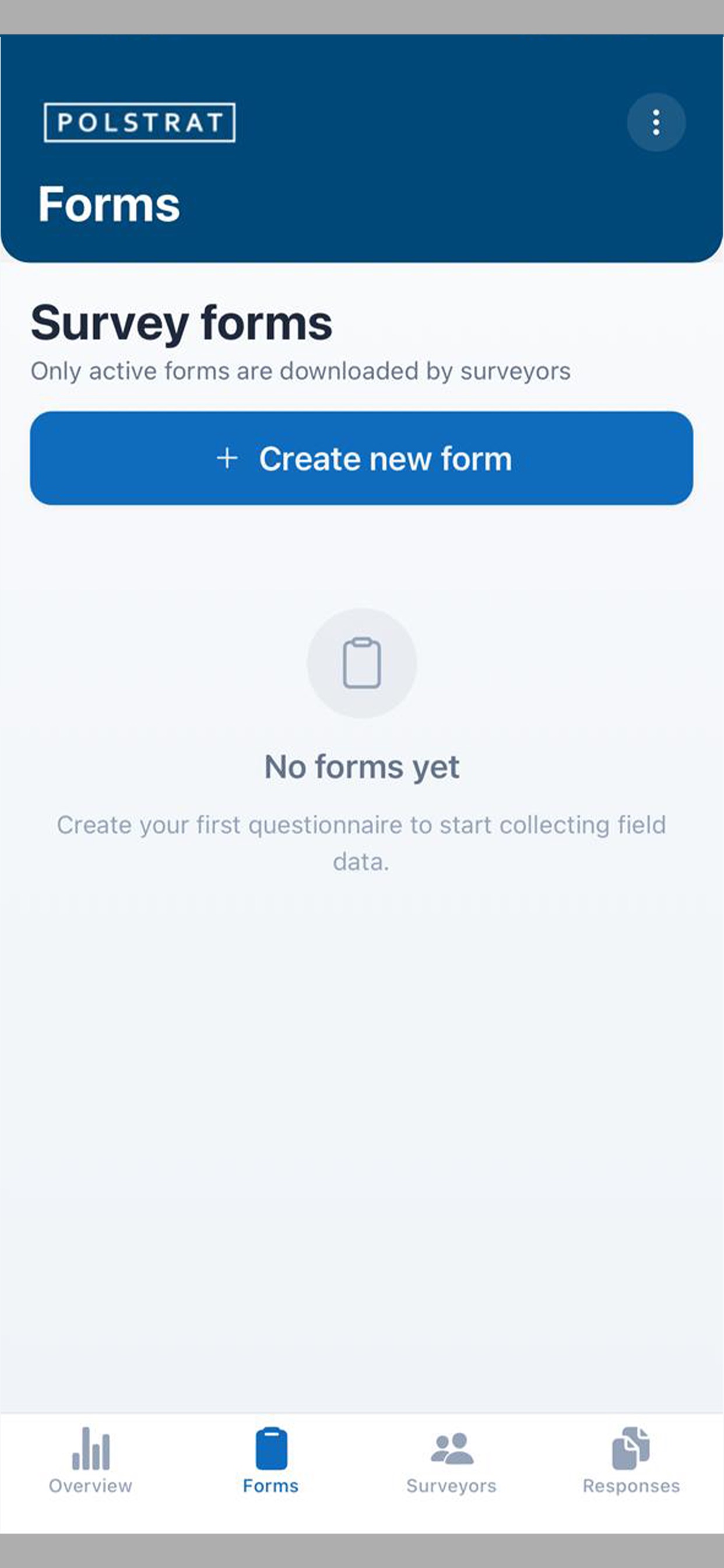 Screenshot 1 of Polstrat App