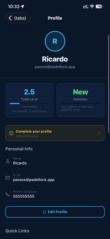 PadelLock Screenshot 2 of 6