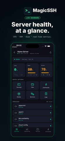 MagicSSH – Server & Terminal Screenshot 2 of 9