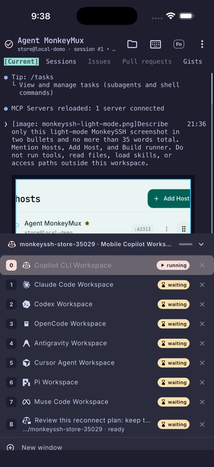 #4. MonkeySSH (iOS) De: Depollsoft