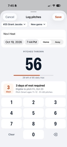 Pitch Planner Pro Screenshot 2 of 6