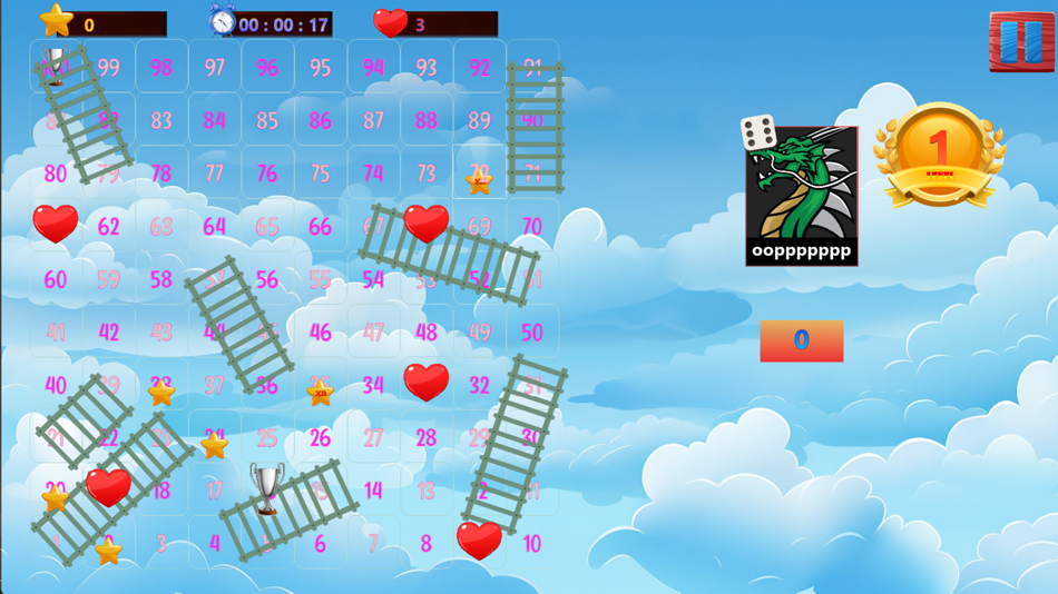 #7. snake and ladder online (iOS) Podle: Ali Almosawi