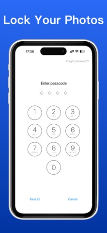 Power Photo Vault-Lock photos iPhone screenshot