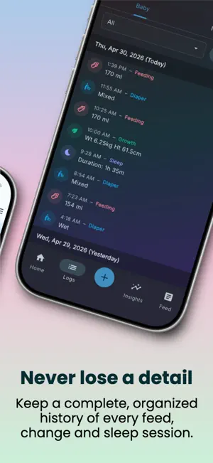 WEEWEELU: Baby Tracker screenshot 2