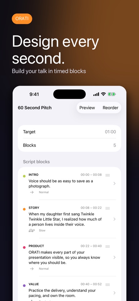 ORATI screenshot 2