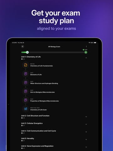 Knowunity: AI Study & Homework iPad screenshot