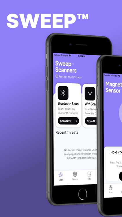 SweepScan - Camera Detector
