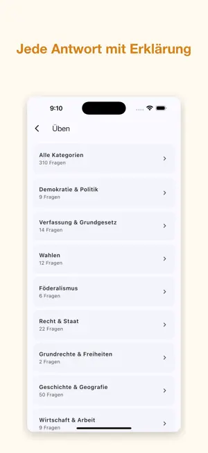 Inburgering KNM 2026 Oefenen screenshot 2