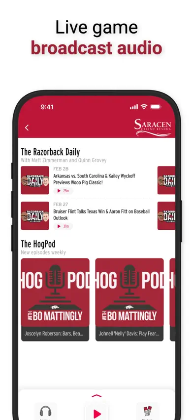Arkansas Razorbacks screenshot 2