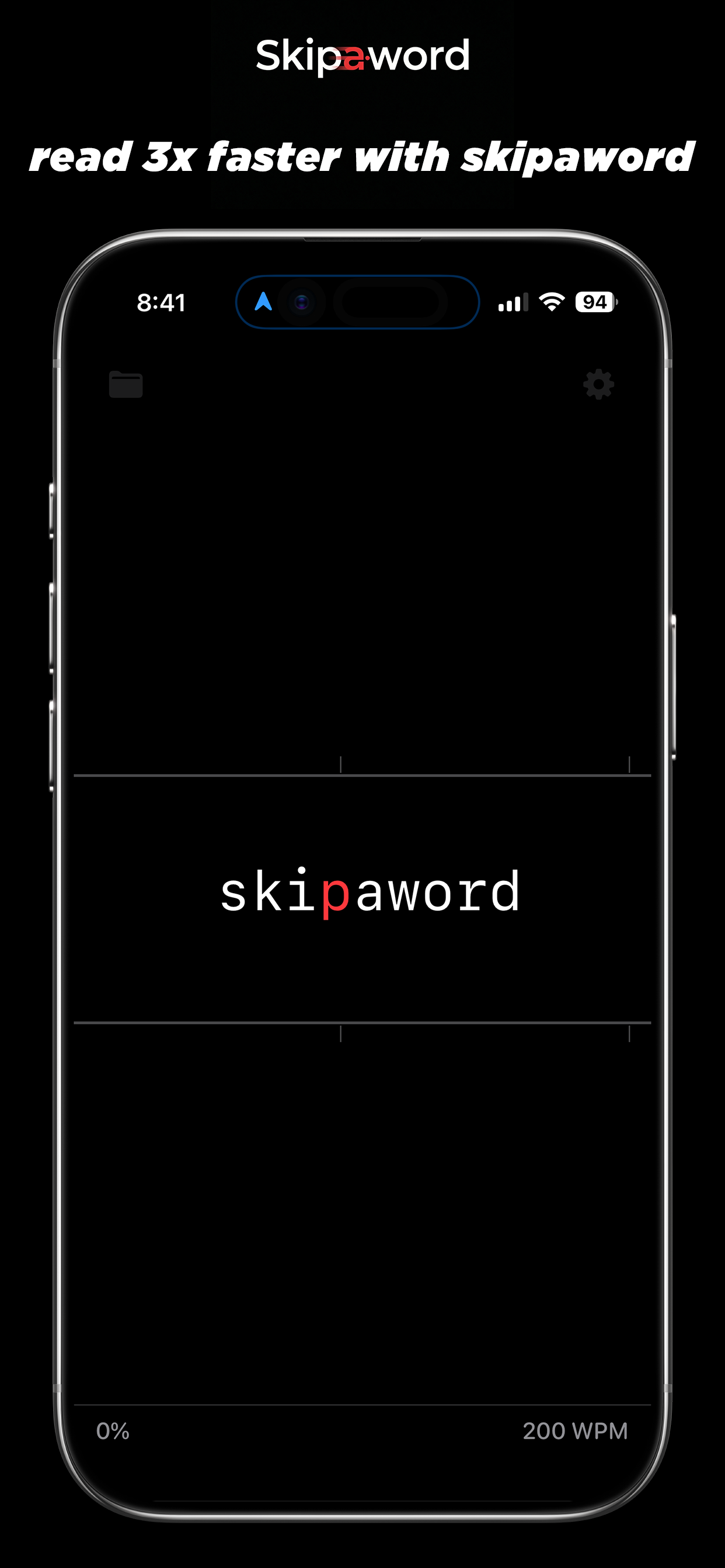 Skipaword - Speed Reading