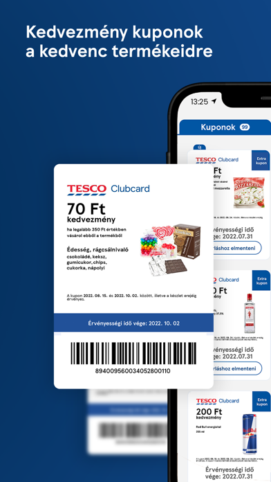 Clubcard Tesco Magyarország Screenshot