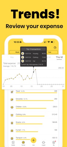 Easy Budget: Spending Trackerのおすすめ画像2