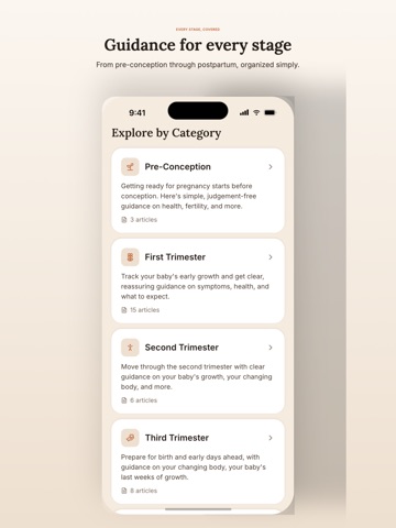 Everything Pregnancy iPad screenshot