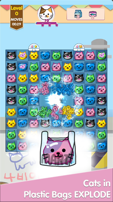 Adventure of Nabi: Cat Match 3 Screenshot