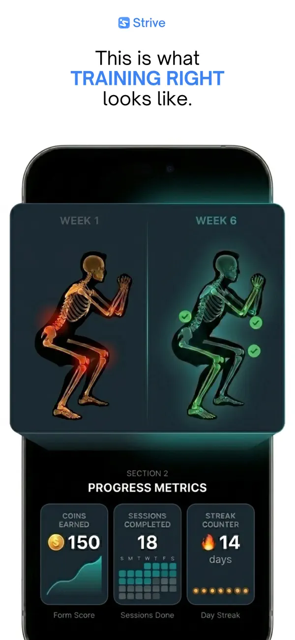 Screenshot #3 pour Strive: AI Fitness Trainer