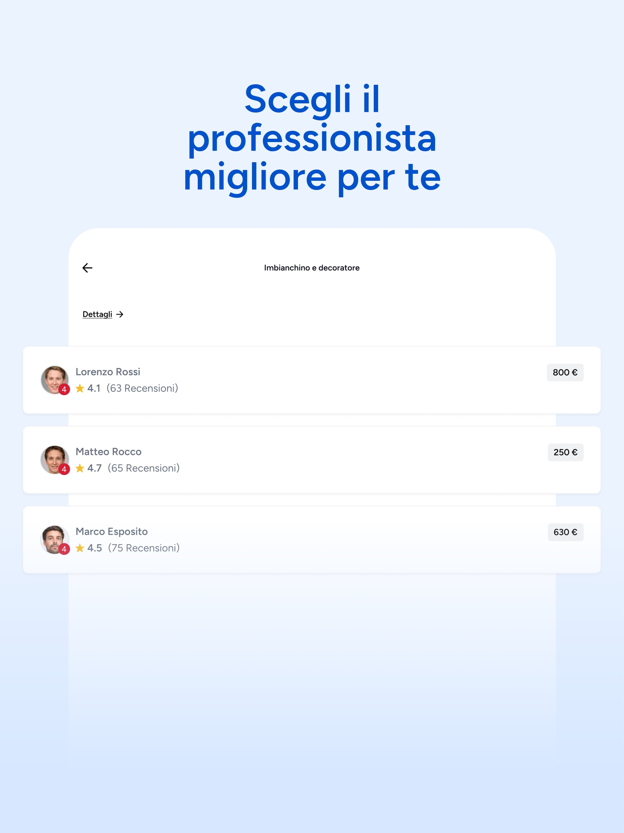 ProntoPro Trova Professionisti screenshot 8